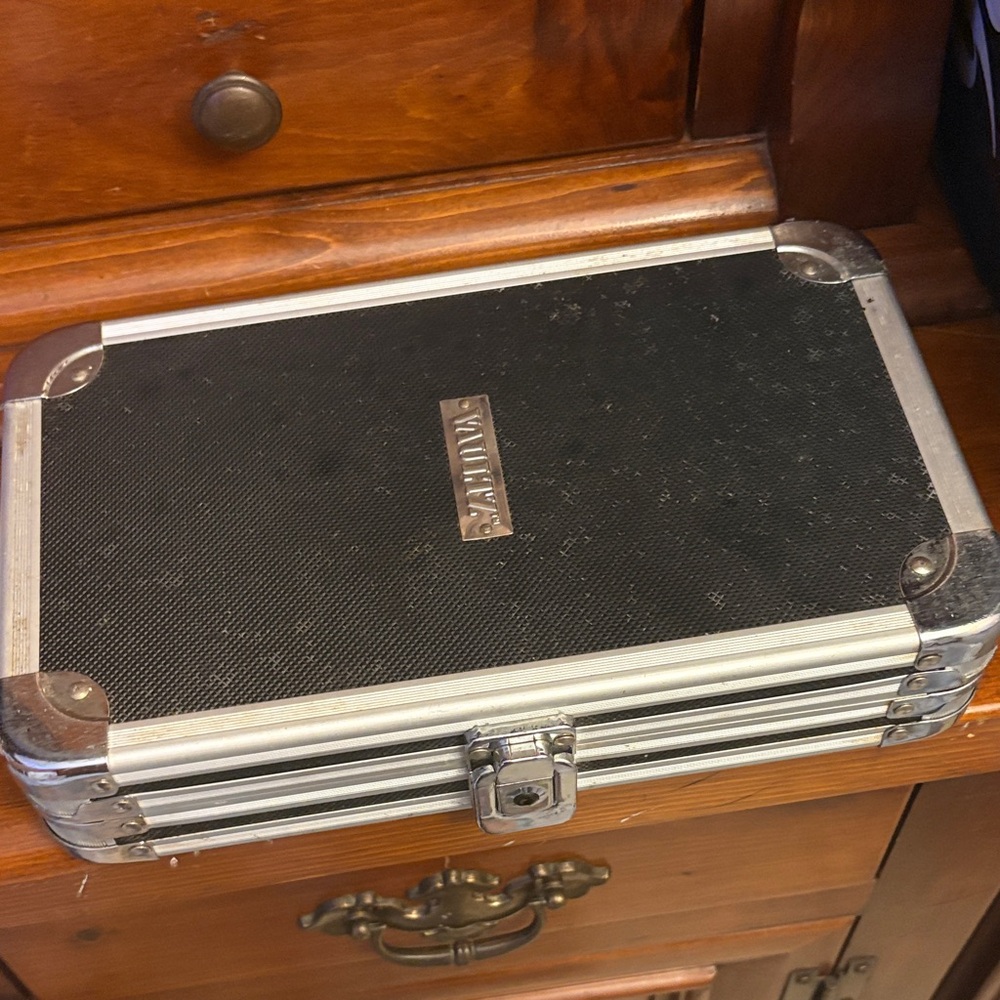 Samsonite Black and Silver Electronics Case